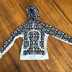 Lululemon leopard scuba hoodie